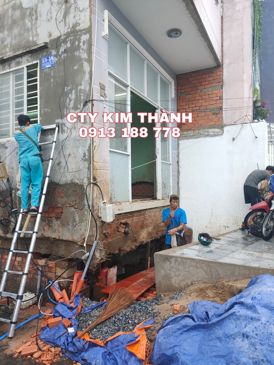 Nâng nhà lên cao chống ngập - biện pháp tối ưu cho mùa mưa