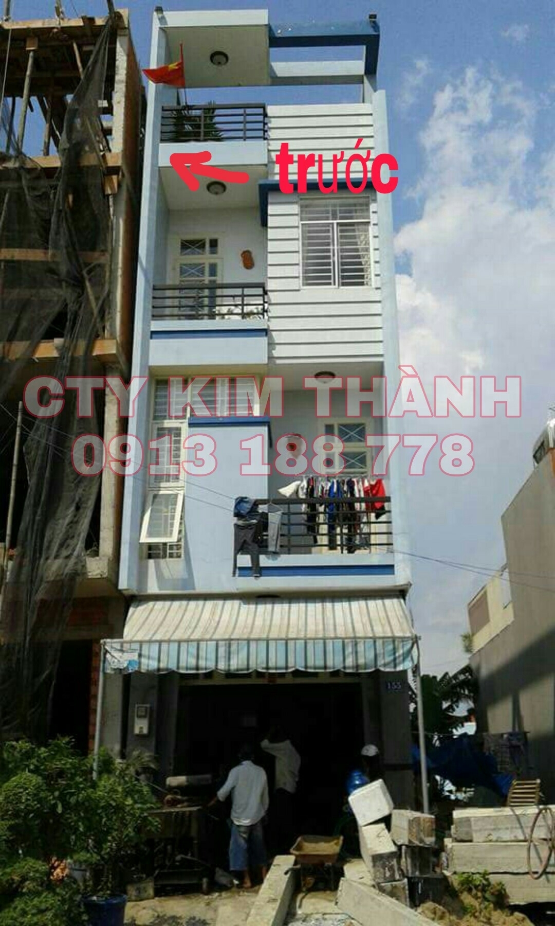 xử lý nhà nghiêng